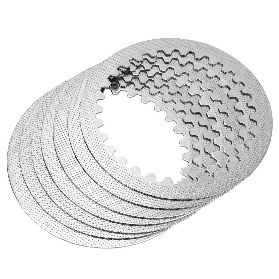 7Pcs Steel Clutch Plates for Honda VTX1300 VT1300 GL1500 VT1300 ST1300 2003-2022 Foto 4 de 4