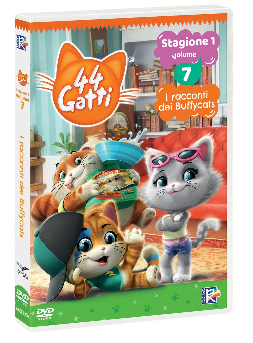 44 GATTI #07 I RACCONTI DEI BUFFYCATS DVD ANIMAZIONE
