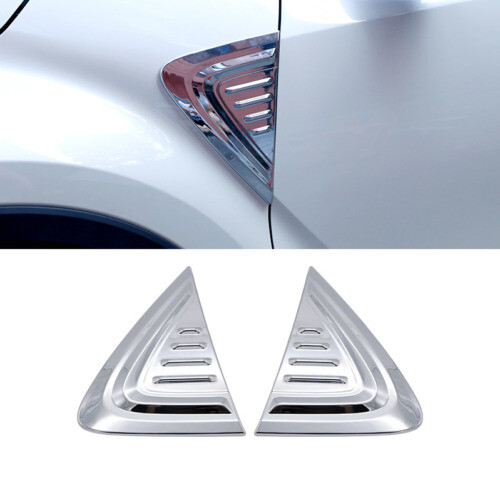 Mud Flaps Splash Guards Cover Trim For Toyota CHR C-HR 2018-2022 Chrome Silver-image