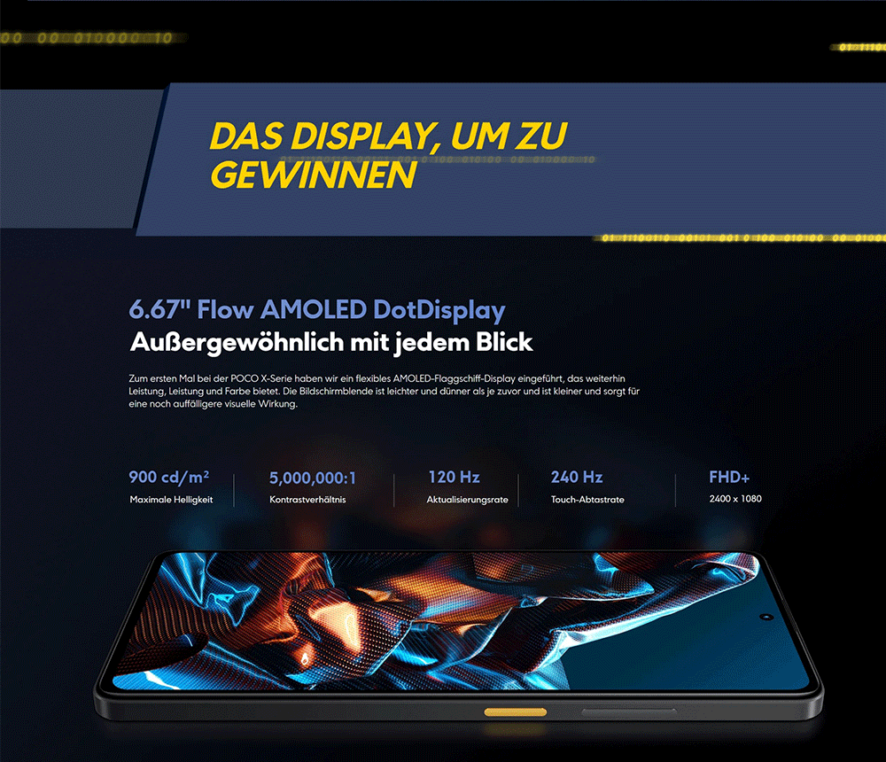 Xiaomi POCO X5 Pro 5G Smartphone 6GB 128GB 120Hz 108MP 67W NFC Snapdragon® 778G - Foto 17 di 25