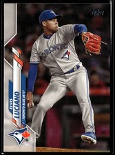 2020 Topps #536 Elvis Luciano Toronto Blue Jays