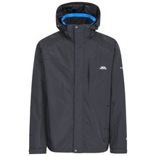 Image of Trespass Mens Waterproof Jacket with Hood Taped Seams XXS -XXXL Edwards II