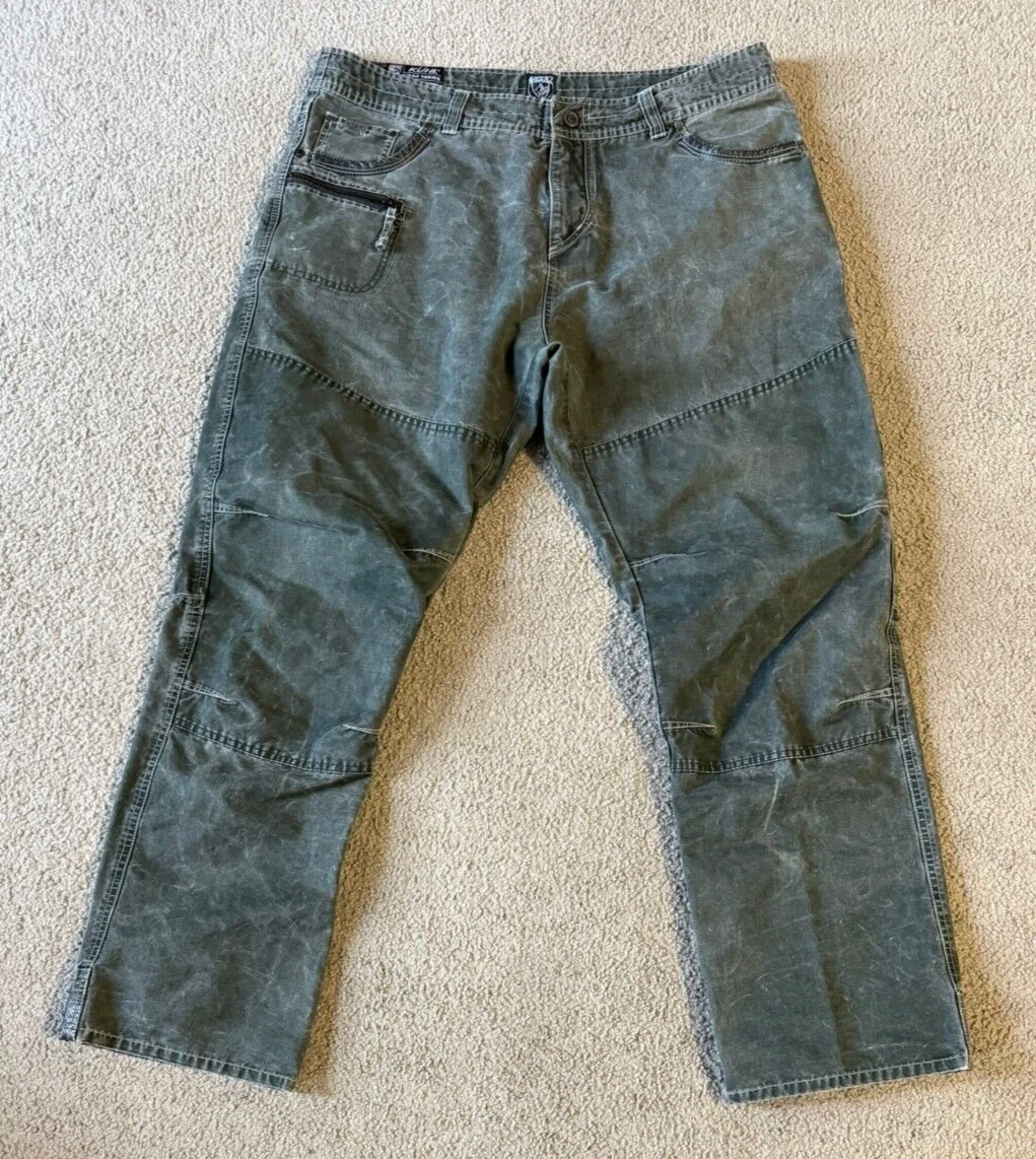 Kuhl Rebel Men's Charcoal Gray Canvas Cargo Hiking Pants - Size 40 x 32
Opens in a new window or tab