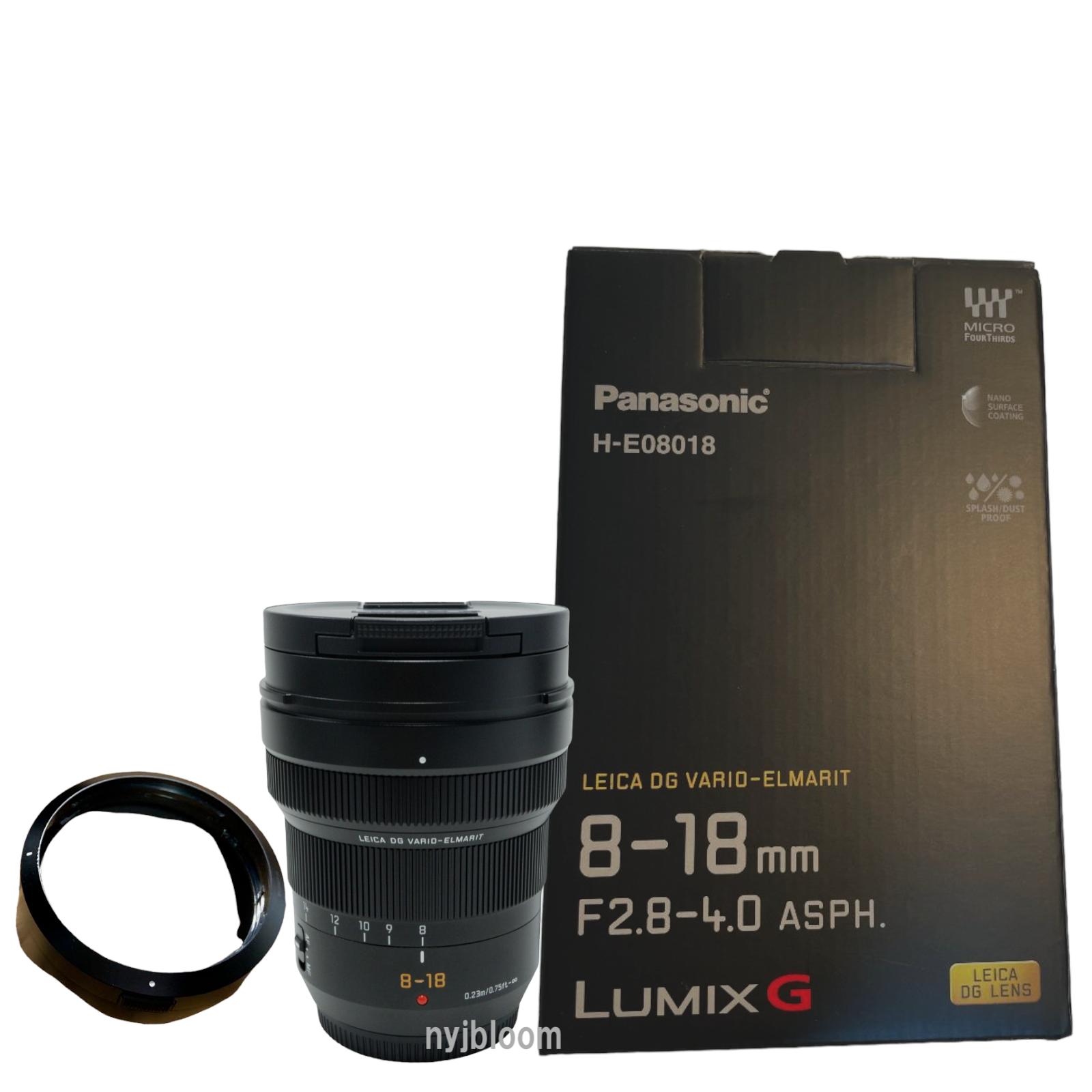 Panasonic Leica DG Vario-Elmarit 8-18mm f/2.8-4 ASPH. Lens (H