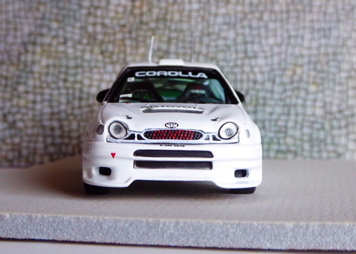 CUSTOM 1/43 Vitesse - Skid Toyota Corolla WRC 1998 Plain Body White - Imagen 7 de 20