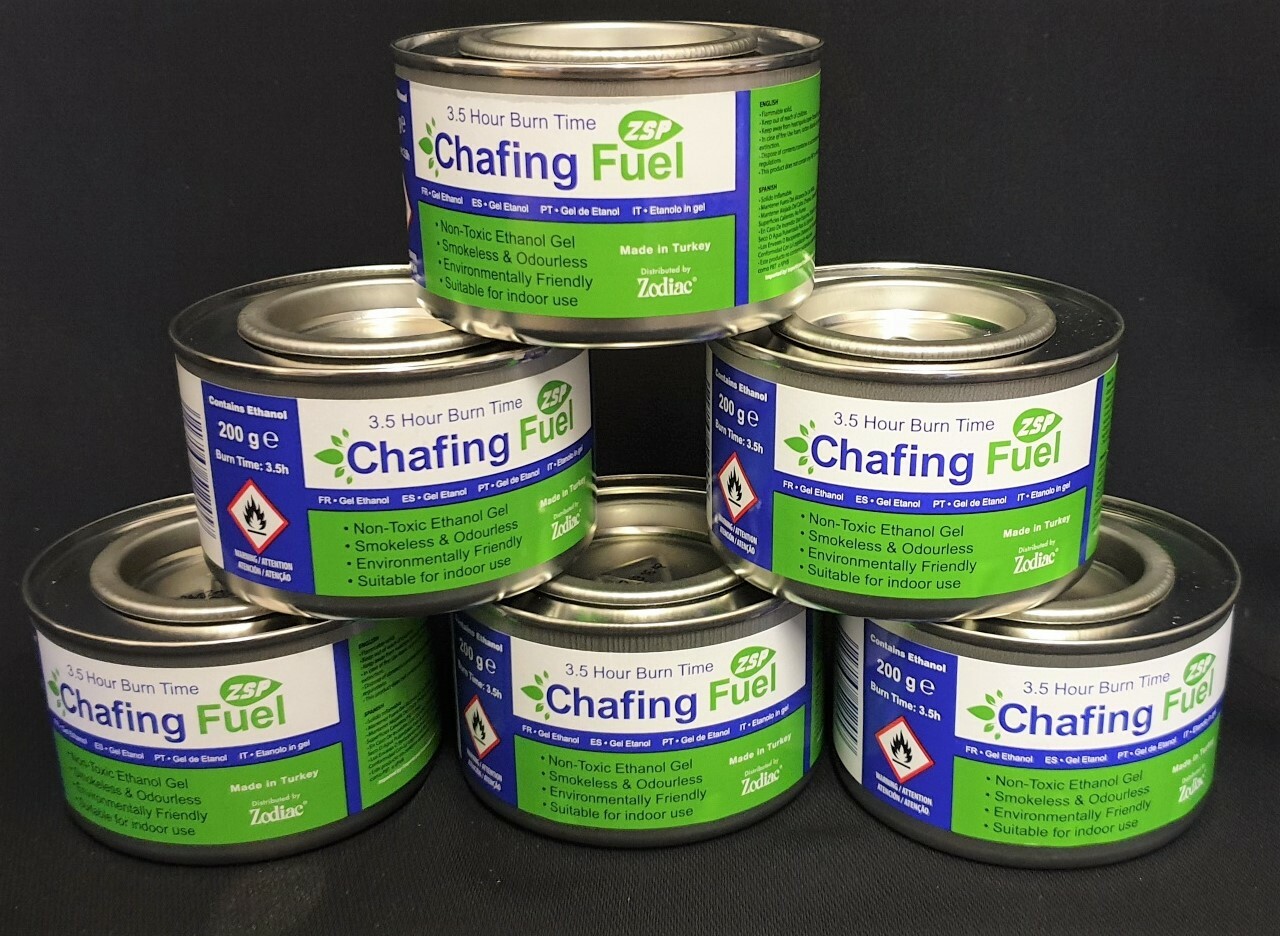 12x Chafing Dish Fuel Gel Cans 3.5 Hour Non Toxic,Catering, Smokeless