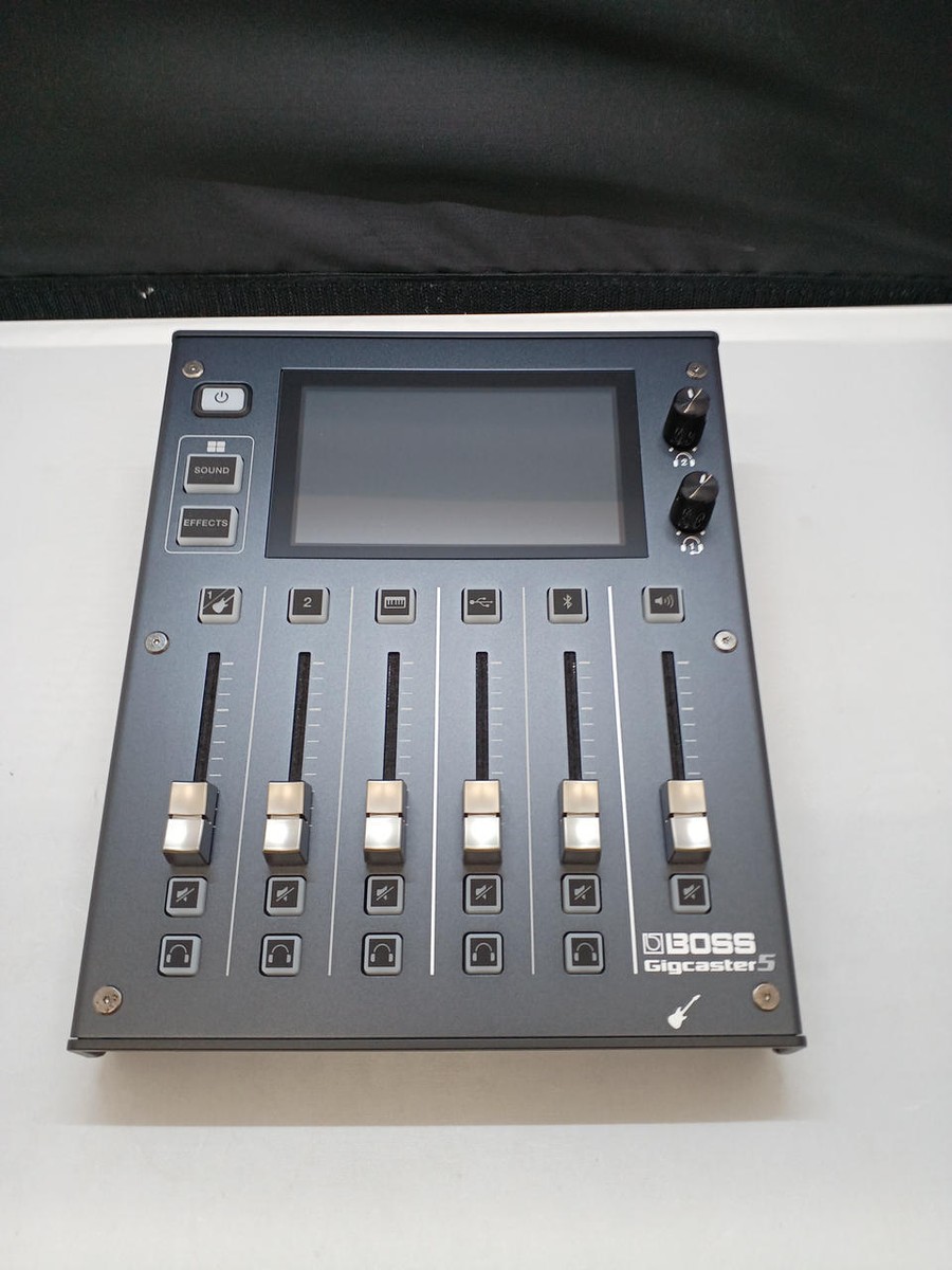 BOSS Gigcaster 5 GCS-5 Audio Streaming Mixer 5-Channel Good