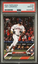 2024 Topps Now #143 Joey Loperfido PSA 10 First Hit RC