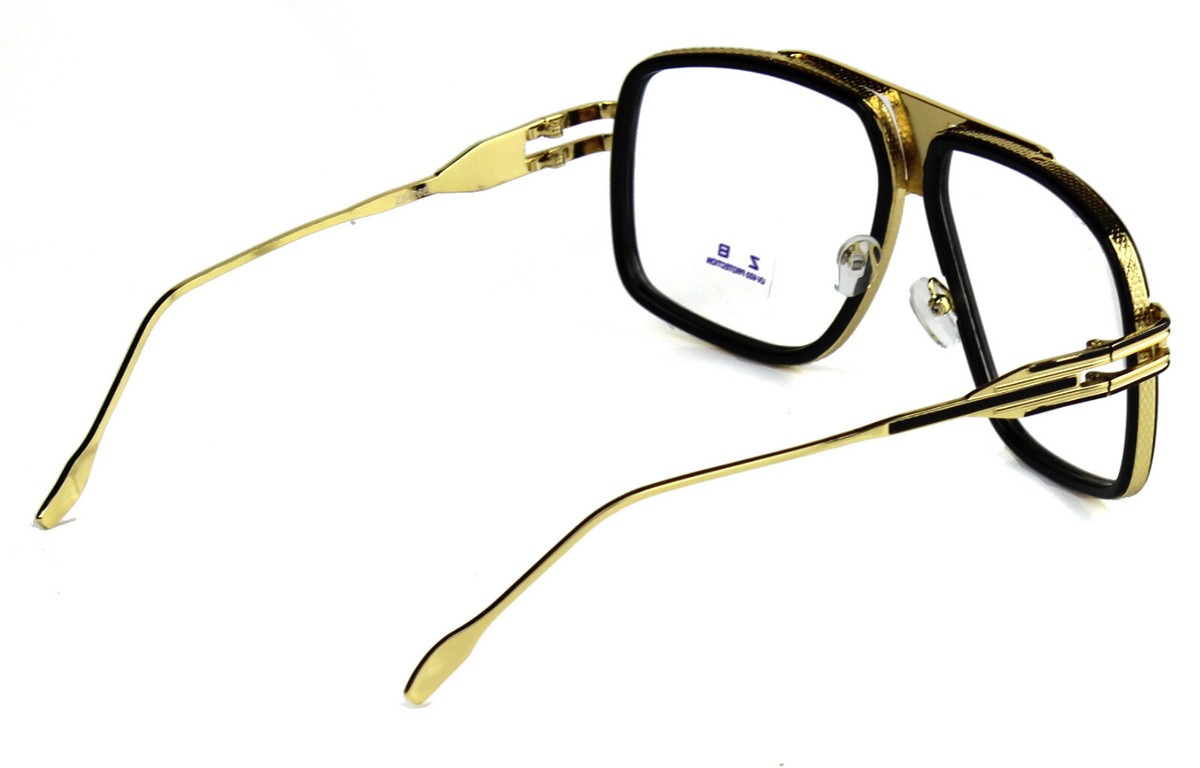 Clear Lens Fashion Glasses Run DMC Style Gazelle Hip Hop DJ Rapper