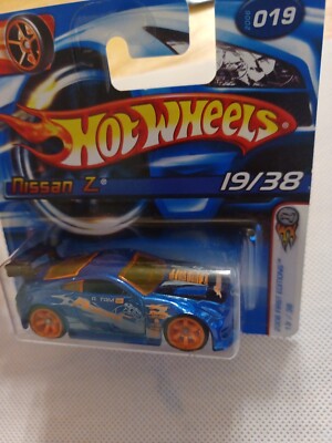 HOT WHEELS NISSAN Z 2006 FIRST EDITIONS #019 BLUE Short Card | eBay