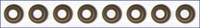 Ajusa 57014700 Dichtungssatz, Ventilschaft FüR Hyundai Mitsubishi