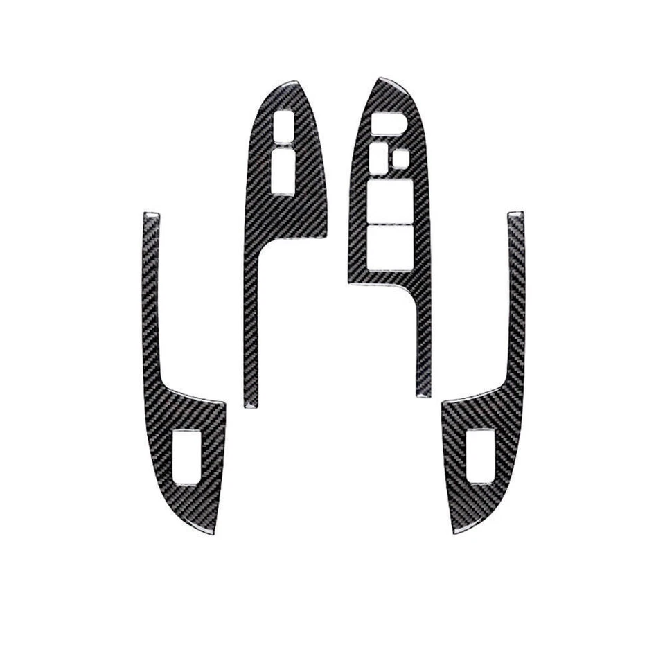 Juego de cubierta de decoración interior de fibra de carbono para Honda Accord SEDAN 2003-2007 10* Foto 2 de 4