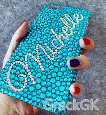 Personalize Customize Your Name Bling Phone case Cover For iPhone,Samsung,Huawei