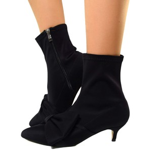 stivaletti calzino neri