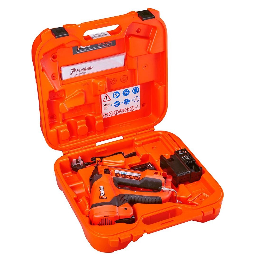 Paslode IM65 F16 Finish Nailer 1 x 2.1Ah Battery & Charger 916575