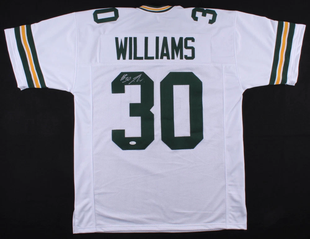 williams green bay jersey