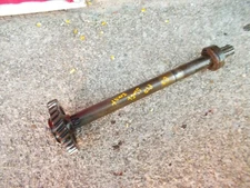 Coop E3 tractor PTO Power Take Off main front input drive shaft w/ gear