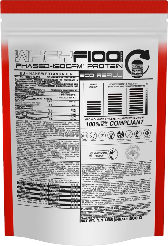 BCAA Eiweisspulver Isolat Gold Whey Protein 5kg Protein 90 Eiweiss Pulver Shake  - Bild 3 von 3