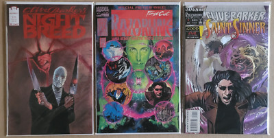 Clive Barker Epic Comics - Night Breed 1, Razorline preview, Saint Sinner 1