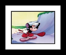 MICKEY MOUSE LOST GOLF BALL DISNEY GOLFING FRAMED PRINT