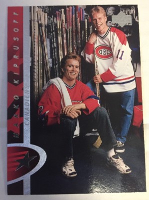 MARKO KIPRUSOFF 1996-97 Upper Deck Star Rookie RC CANADIENS # 188