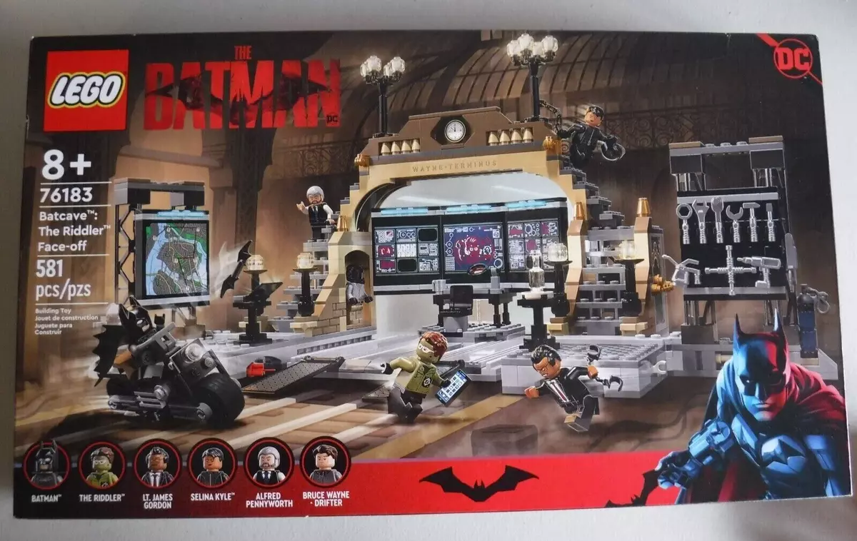 Lego DC 76183 The Batman Batcave: The Riddler Face-Off (581 pcs) : Toys &  Games 