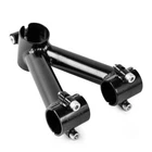 Nitto V-5 Ahead Stem 25.4mm Clamp Stem In Black All Sizes