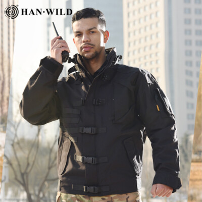 Waterproof Tactical Soft Shell Mens Jacket Coat Military Army