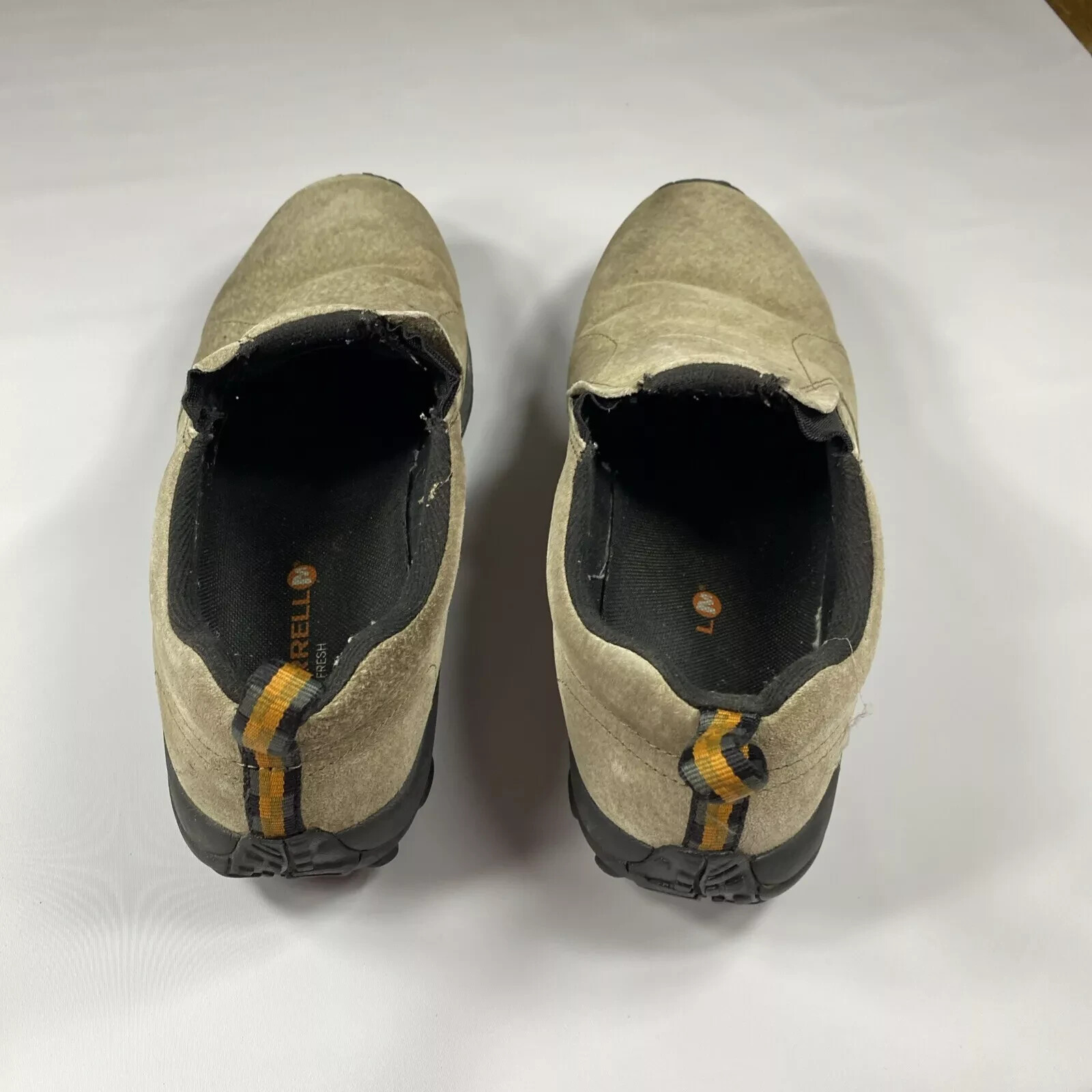 Scarpe da trekking Merrell Jungle Moc da uomo taglia 11 Gunsmoke marrone outdoor J63787W