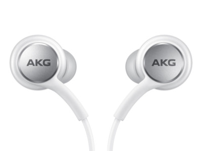 New Samsung AKG EO-IG955 3.5mm Earbud Headphones with Microphone Silver