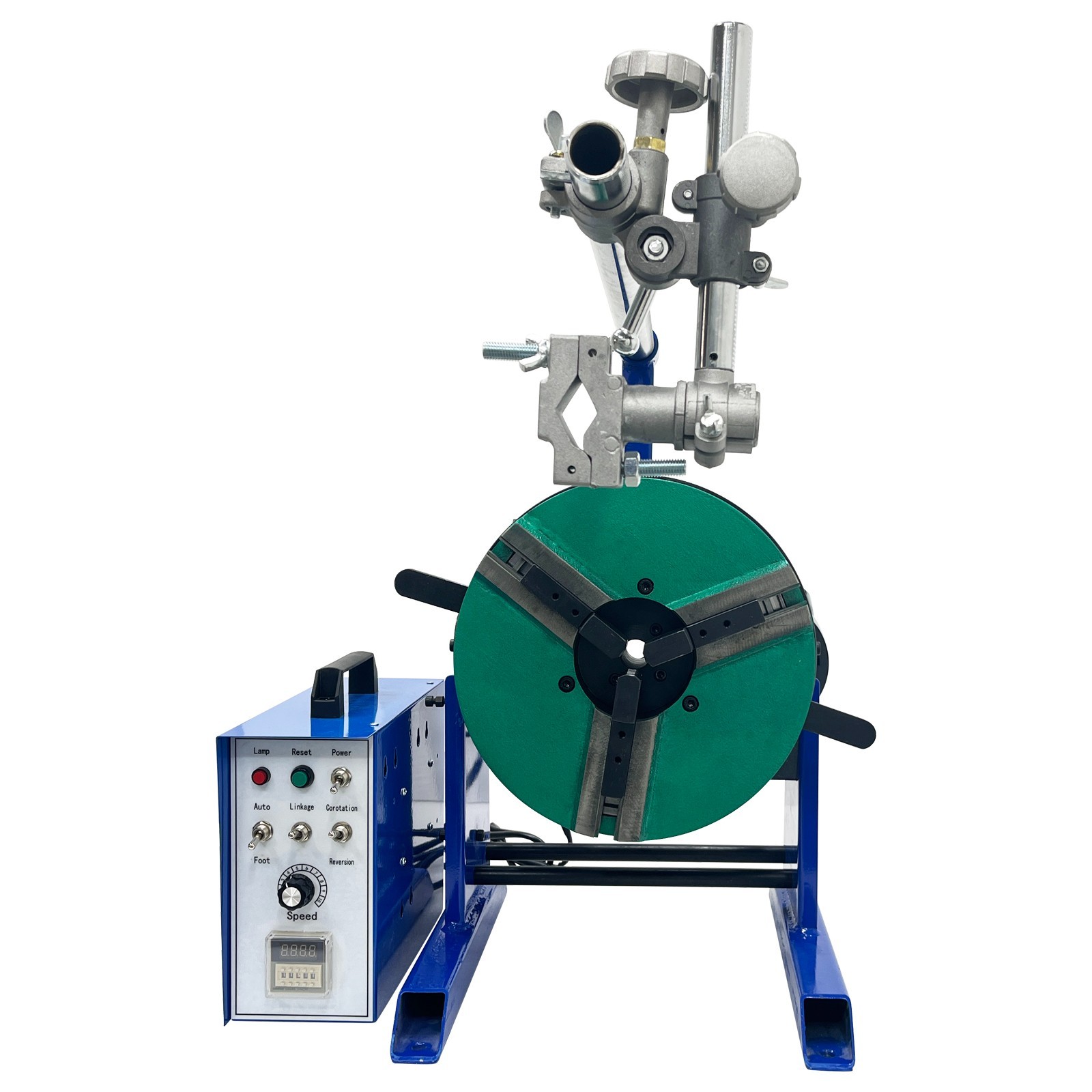 110V 30KG Welding Rotary Turntable Timer Rotary Welding Positioner 0-90 degrees