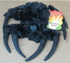 Folkmanis Puppets - 2367 Black Spider Hand Puppet NWT *RETIRED*