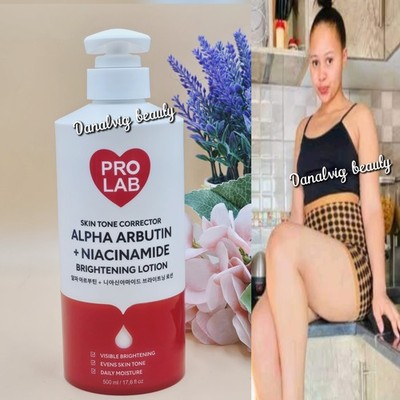Pro-Lab Alpha Arbutin + Niacinamide Brightening Lotion 500ml