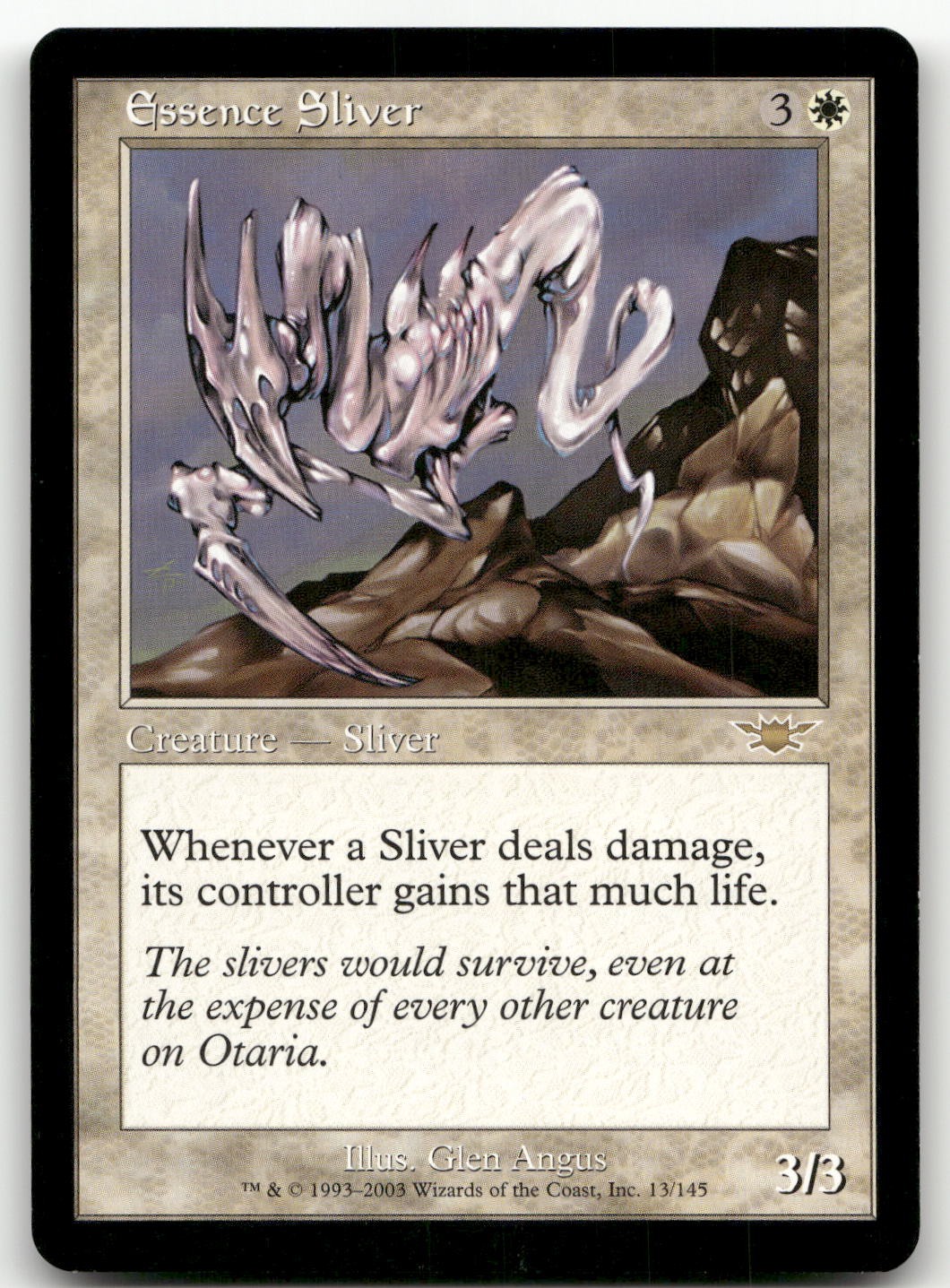 Essence Sliver #13 (NM) Legions LGN Magic MTG