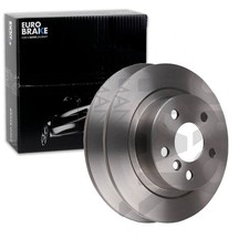 2X EUROBRAKE BREMSSCHEIBEN 280mm VOLL HINTEN PASSEND FÜR BMW 1 2 I3 X1 X2 MINI