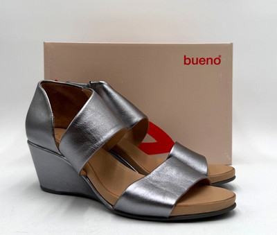 BUENO IYLA PEWTER Women's NEW Sandal Silver Multiple Sizes