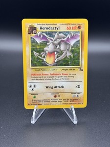 does gamestop buy single pokemon cards Amazon.com: Pokemon - Aerodactyl (1) - Fossil main image 1