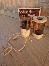 ​Raro Moulinex Coffret 4 Macina Caffe e Mixer d'epoca - Funzionante con scatola