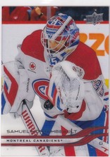 25/26 UD SERIES 2 SAMUEL MONTEMBEAULT CLEAR CUT BASE PARALLEL #338
