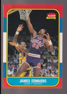 1986 Fleer #29 James Edwards Set Break