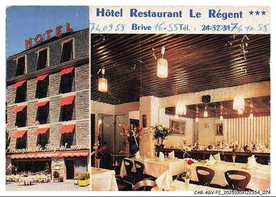 CAR-AGVP2-0064-19 - BRIVE - Hotel - Restaurant Le Regent