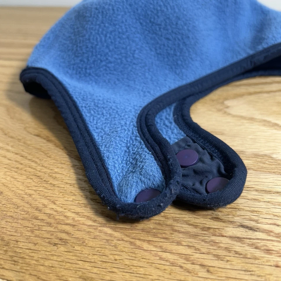 Patagonia флисовая шляпа крышка синий ребенка ясельного возраста Baby шеи ремень Snap Beanie - Изображение 2 из 4