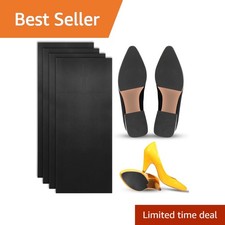 4Pcs Non-Slip Shoe Pads Bottom Protector Grips for Sneakers Heels Black