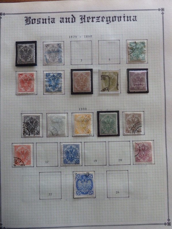 Bosnia and Herzegovina 1879 - 1918 MH And Used Lot of 117 stamps