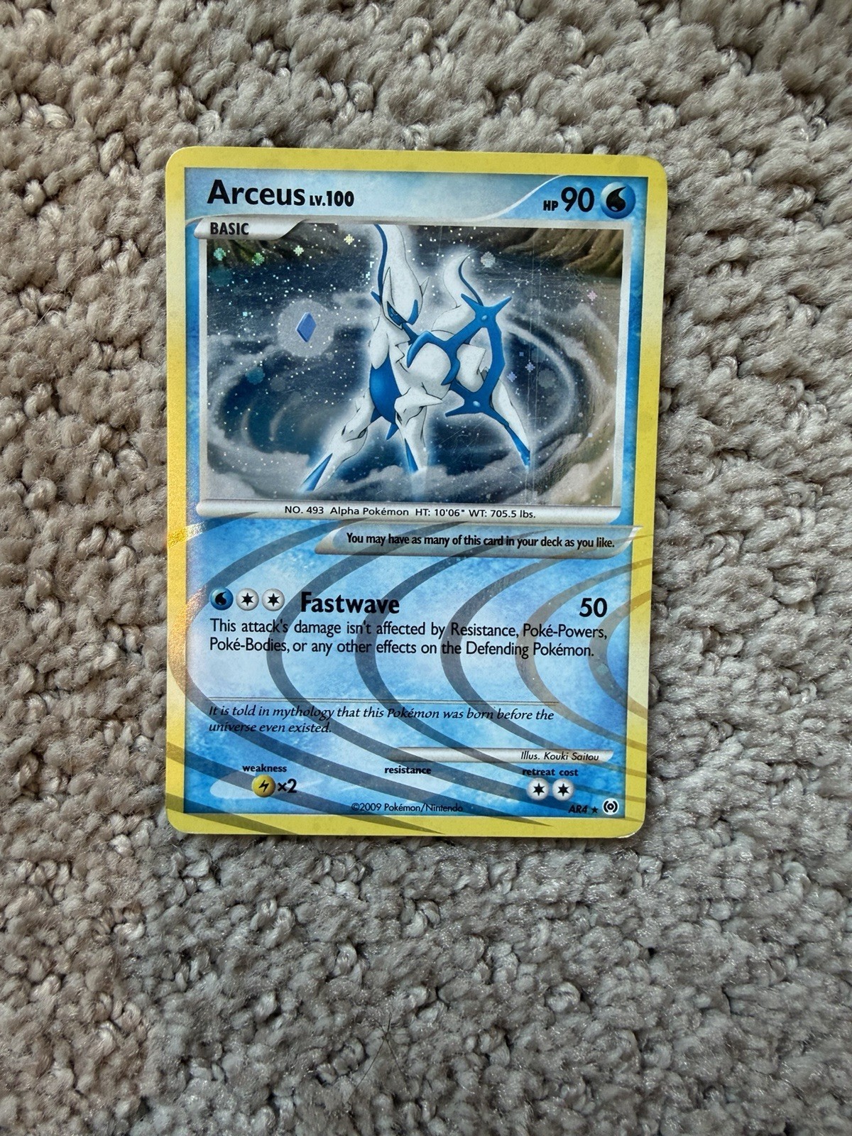 Arceus (AR4) Pokemon Arceus Holo - LP