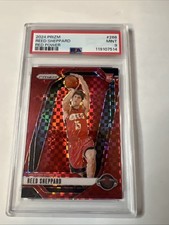Reed Sheppard 2024-25 Panini Prizm Red Power Prizm /75 #268 PSA 10 RC 