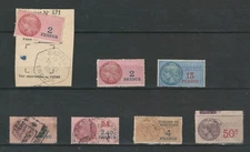 FRANCE EUROPE CLASSIC POSTAL USED FISCASL REVENUE  STAMPS  LOT (FR  721)