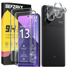 Schutzfolie für Xiaomi Redmi Note 13 Pro Plus 5G Hartglas 9H HD Antifingerabd...