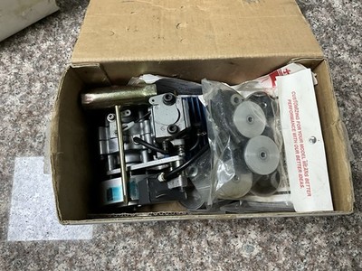 Fuji BT-50SA 50cc RC Engine Blue w/ Cooling Fin W/ Mounts And