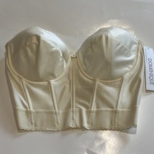 Strapless Backless Bustier Ivory 34DD/E DOMINIQUE Noemi